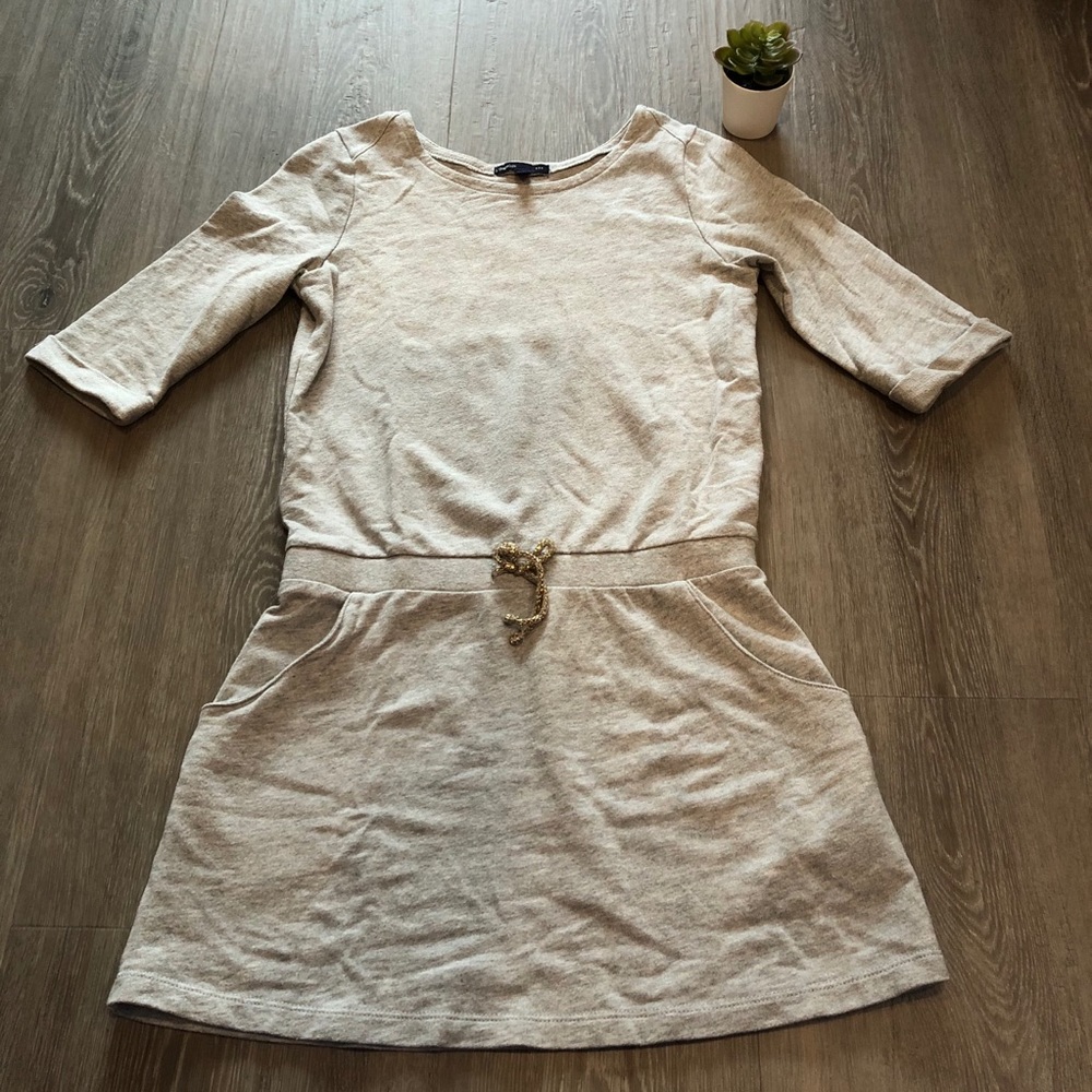 y2k gap gray casual dress